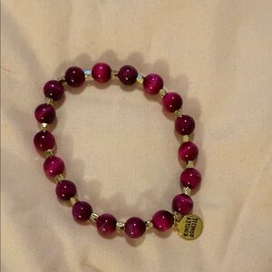Pink Beaded Bracelet